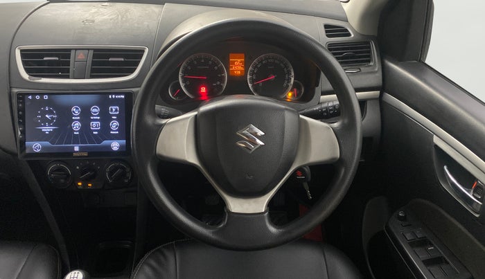 2015 Maruti Swift VXI, Petrol, Manual, 64,057 km, Steering Wheel Close Up