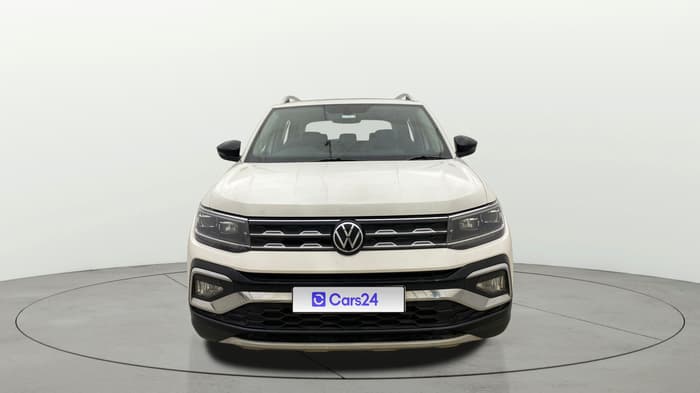 2022 Volkswagen TAIGUN TOPLINE 1.0 TSI MT, Petrol, Manual, 1,35,666 km, Front