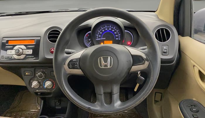 2014 Honda Brio S MT, Petrol, Manual, 48,307 km, Steering Wheel Close Up