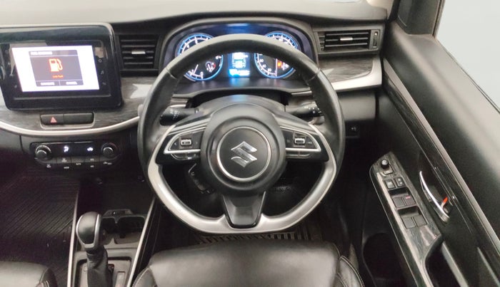 2019 Maruti XL6 ALPHA AT, Petrol, Automatic, 1,28,249 km, Steering Wheel Close Up