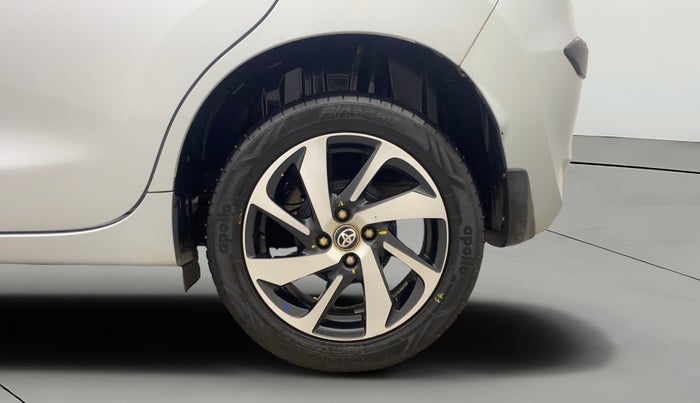 2023 Toyota Glanza V AMT, Petrol, Automatic, 33,410 km, Left Rear Wheel