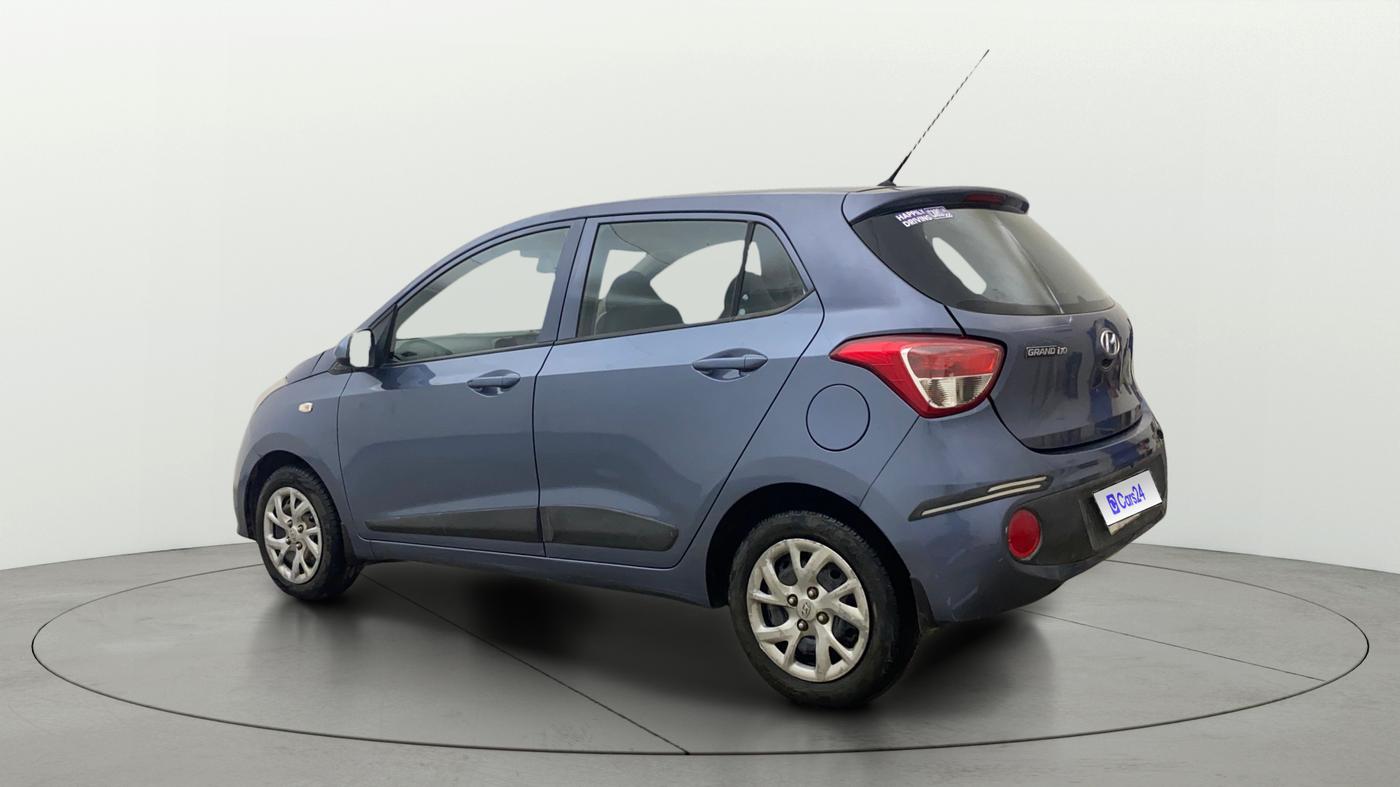 2017 Hyundai Grand i10 MAGNA 1.2 KAPPA VTVT, Petrol, Manual, 1,17,296 km, Left Back Diagonal