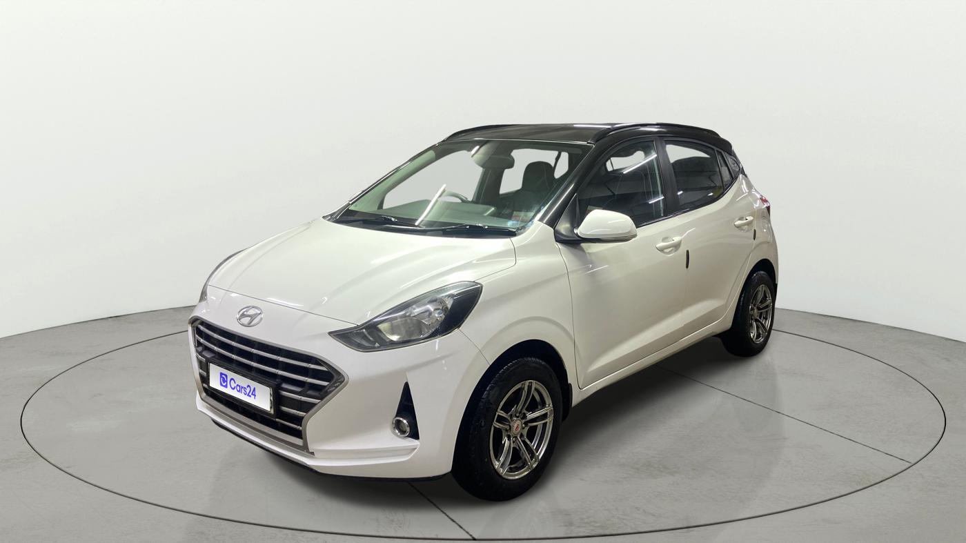 2022 Hyundai GRAND I10 NIOS SPORTZ 1.2 KAPPA VTVT, Petrol, Manual, 47,219 km, Left Front Diagonal