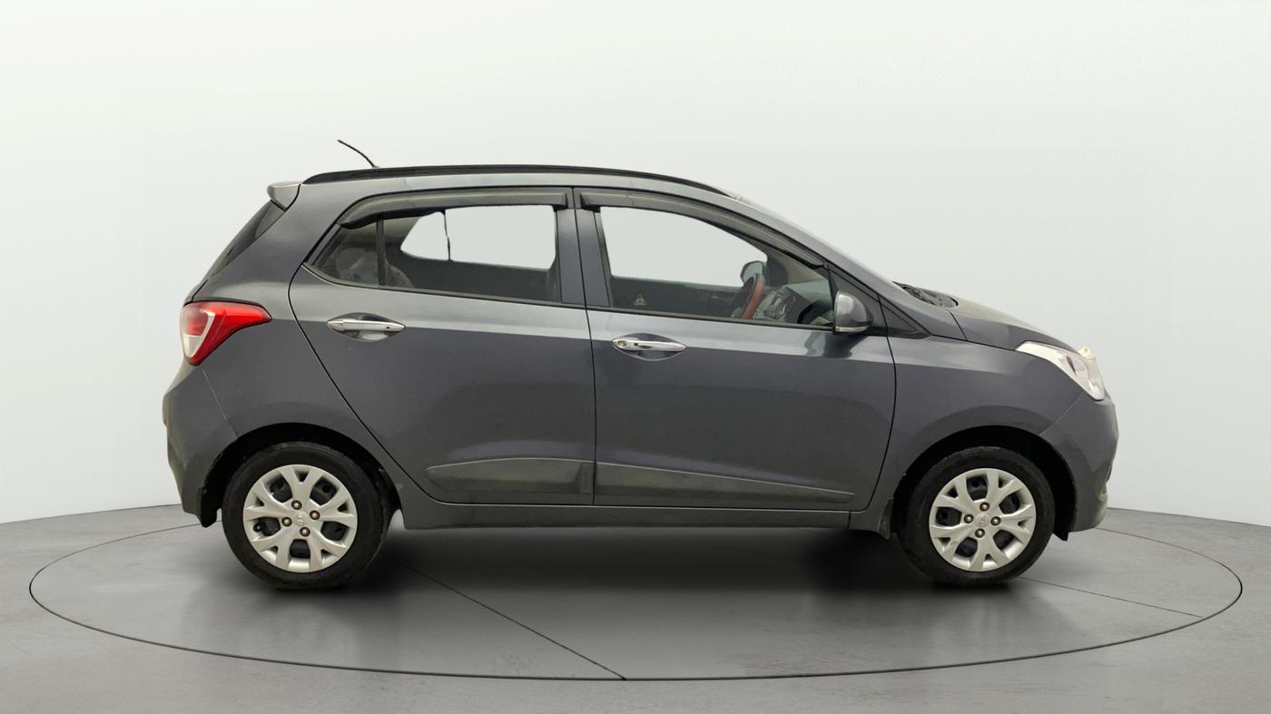2014 Hyundai Grand i10 SPORTZ 1.2 KAPPA VTVT, Petrol, Manual, 48,983 km, Right Side View