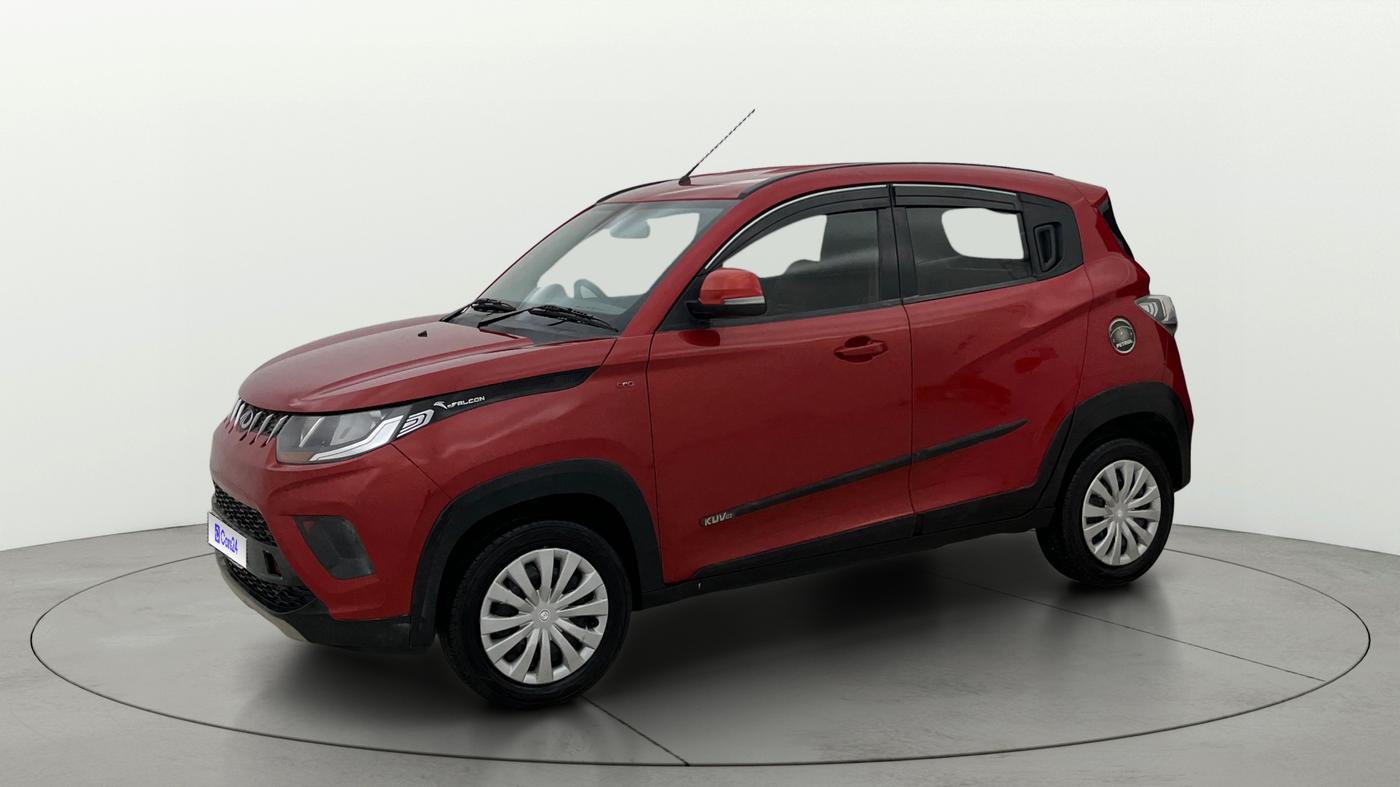 2018 Mahindra KUV 100 NXT K6+ P 6 STR, Petrol, Manual, 68,665 km, Left Front Diagonal