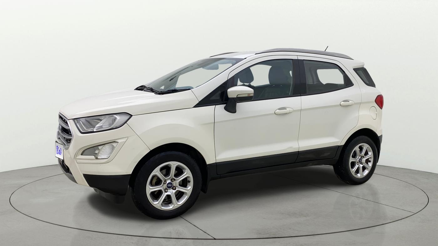 2018 Ford Ecosport TITANIUM + 1.5L PETROL AT, Petrol, Automatic, 96,521 km, Left Front Diagonal