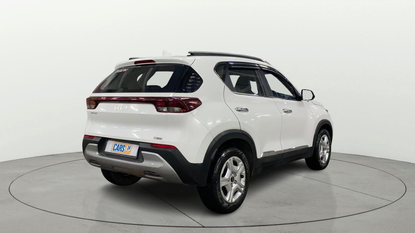 2023 KIA SONET HTK PLUS 1.0 IMT, Petrol, Manual, 33,601 km, Right Back Diagonal