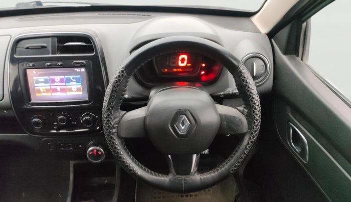 2018 Renault Kwid RXT 1.0 AMT (O), Petrol, Automatic, 76,339 km, Steering Wheel Close Up