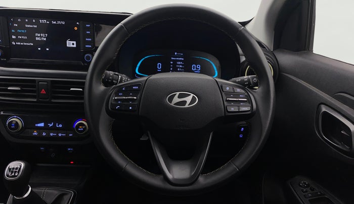2023 Hyundai EXTER SX (O) CONNECT, Petrol, Manual, 40,734 km, Steering Wheel Close Up