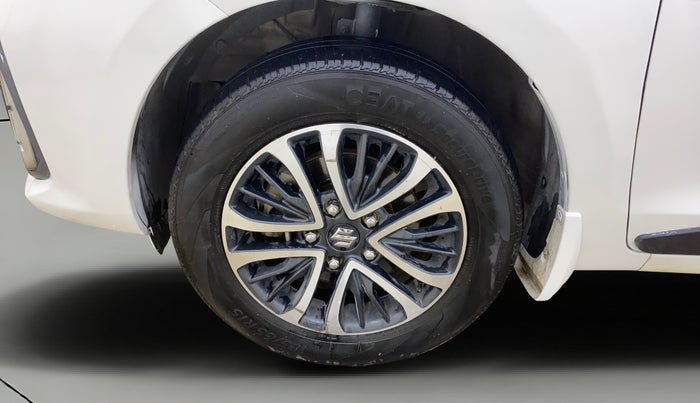 2022 Maruti Ertiga ZXI+ AT SHVS, CNG, Automatic, 61,022 km, Left Front Wheel