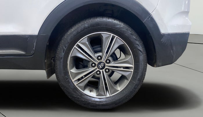 2017 Hyundai Creta SX PLUS AT 1.6 PETROL, Petrol, Automatic, 76,258 km, Left Rear Wheel