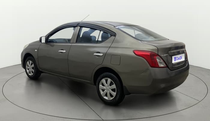 2013 Nissan Sunny XL DIESEL, Diesel, Manual, 1,08,300 km, Left Back Diagonal
