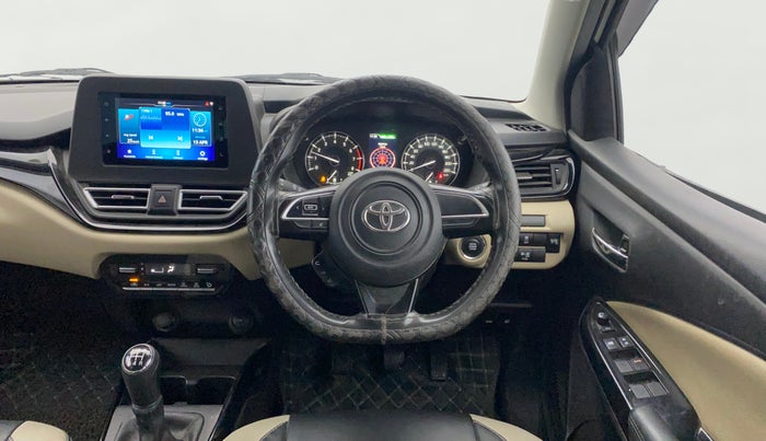 2023 Toyota Glanza G, CNG, Manual, 33,695 km, Steering Wheel Close Up