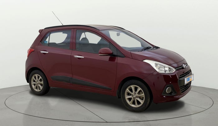2015 Hyundai Grand i10 ASTA (O) 1.2 KAPPA VTVT, Petrol, Manual, 41,896 km, Right Front Diagonal
