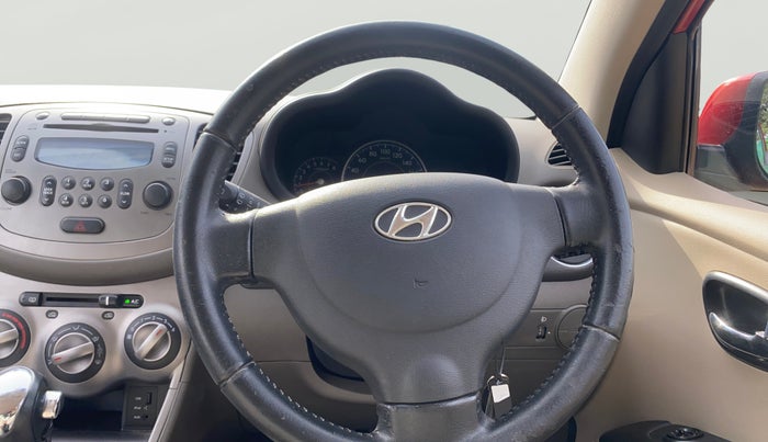 2012 Hyundai i10 SPORTZ 1.2 AT, Petrol, Automatic, 32,816 km, Steering Wheel Close Up