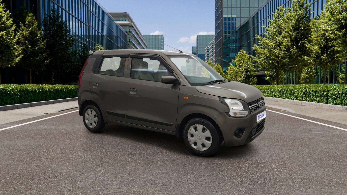 2019 Maruti New Wagon-R VXI 1.0, Petrol, Manual, 46,570 km, Right Front Diagonal