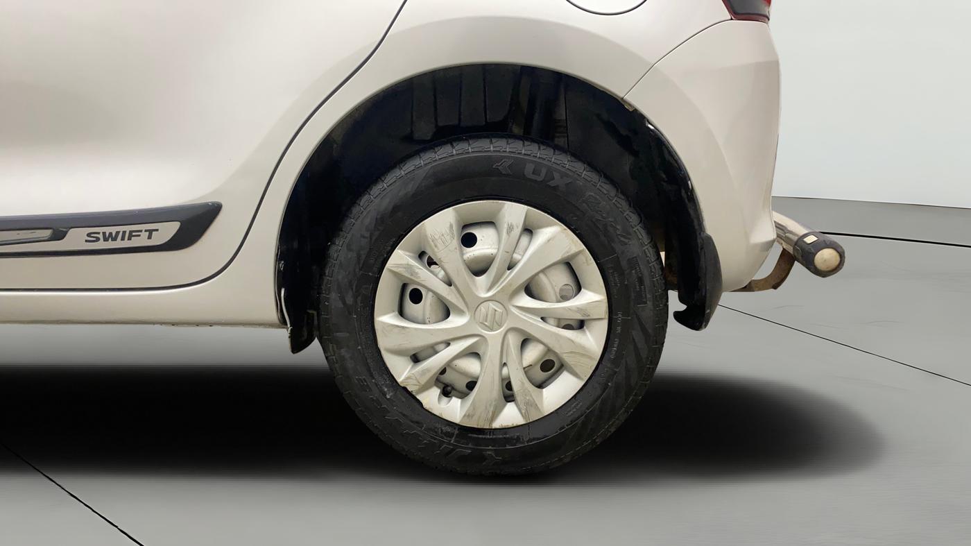 2022 Maruti Swift LXI, Petrol, Manual, 1,09,328 km, Left Rear Wheel