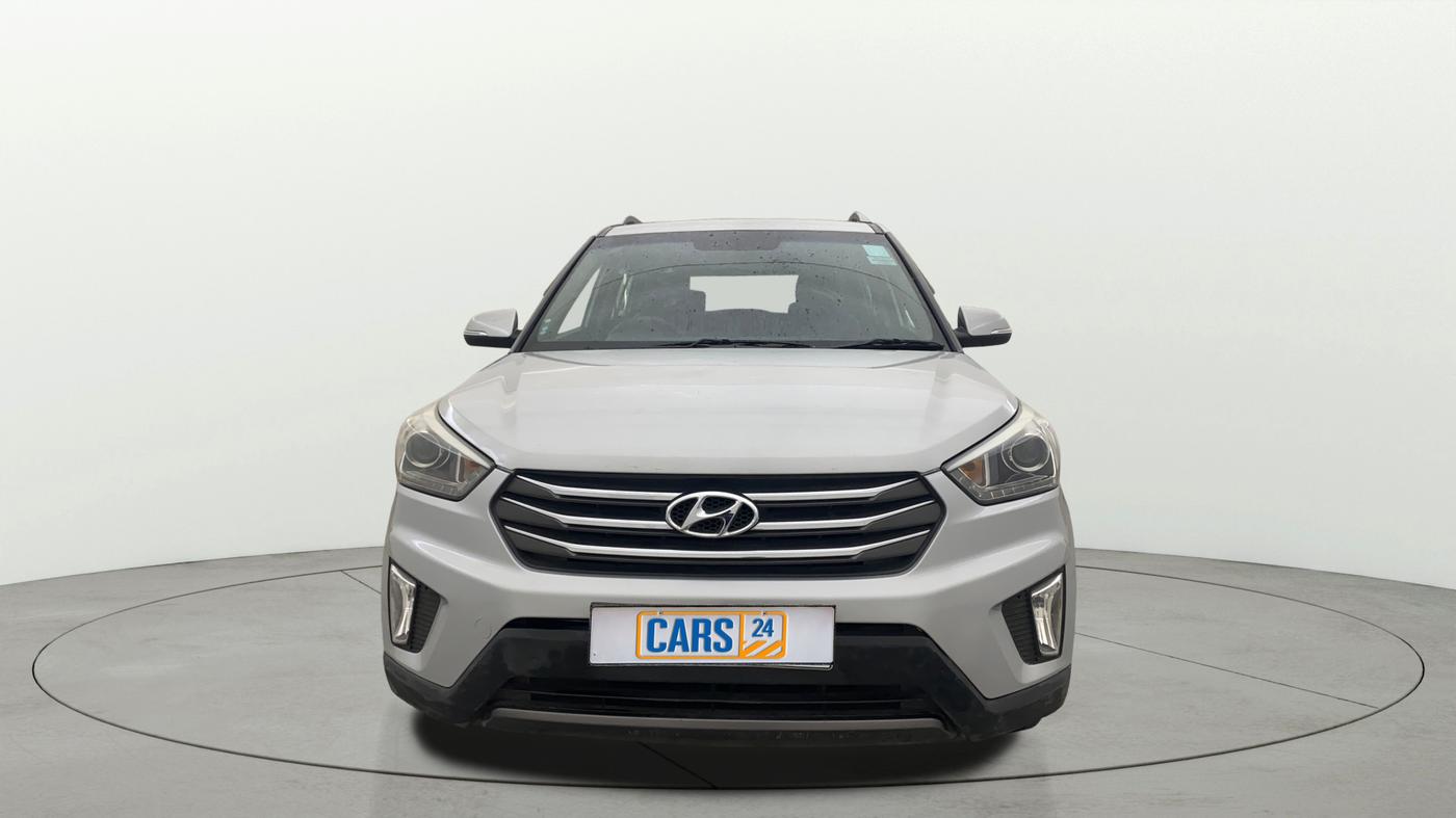 2016 Hyundai Creta SX PLUS 1.6 PETROL, CNG, Manual, 1,15,590 km, Front