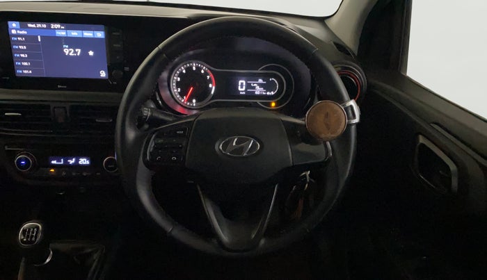 2020 Hyundai GRAND I10 NIOS SPORTZ 1.2 KAPPA VTVT DUAL TONE, Petrol, Manual, 15,964 km, Steering Wheel Close Up