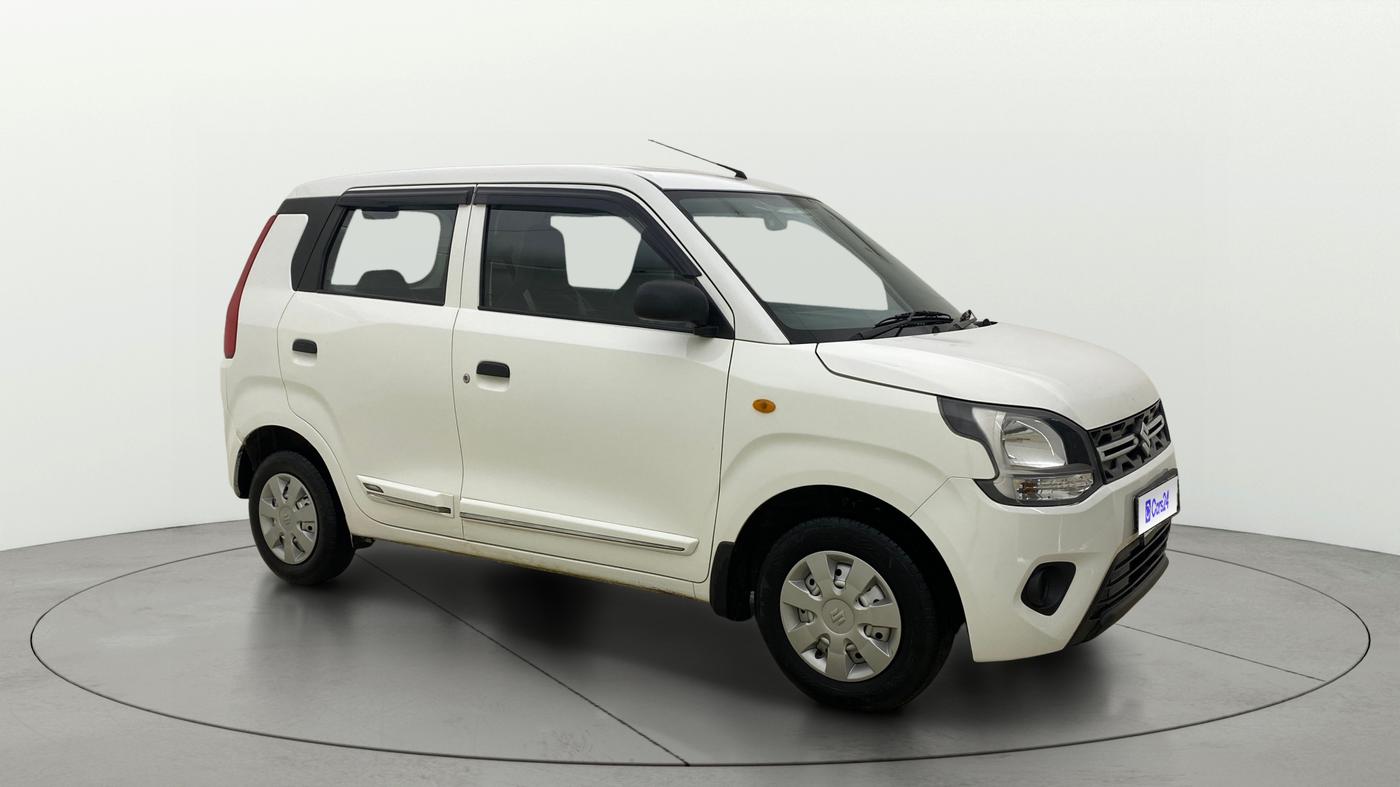 2021 Maruti New Wagon-R LXI CNG 1.0, CNG, Manual, 94,927 km, Right Front Diagonal