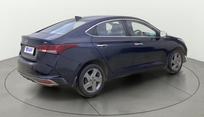 2021 Hyundai Verna SX 1.5 VTVT IVT, Petrol, Automatic, 66,727 km, Right Back Diagonal