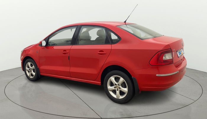2013 Skoda Rapid ELEGANCE 1.6 TDI CR MT, Diesel, Manual, 1,02,515 km, Left Back Diagonal