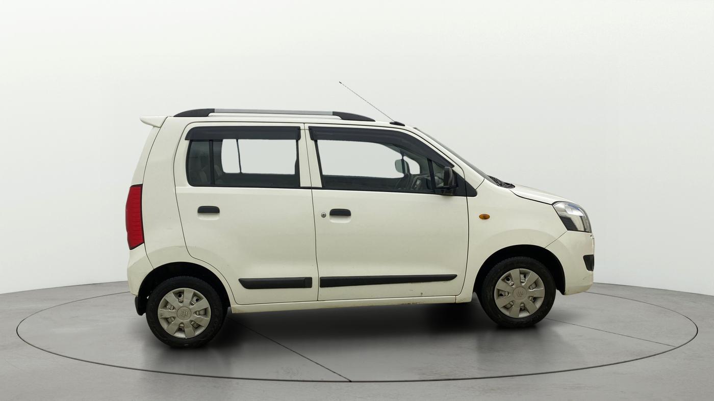 2017 Maruti Wagon R 1.0 LXI CNG, CNG, Manual, 51,600 km, Right Side View