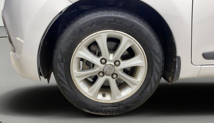2015 Hyundai Grand i10 ASTA AT 1.2 KAPPA VTVT, Petrol, Automatic, 78,395 km, Left Front Wheel