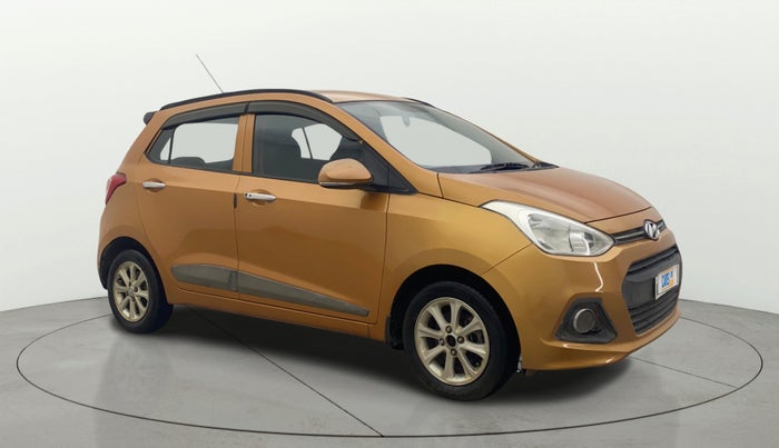 2015 Hyundai Grand i10 ASTA AT 1.2 KAPPA VTVT, Petrol, Automatic, 61,350 km, Right Front Diagonal
