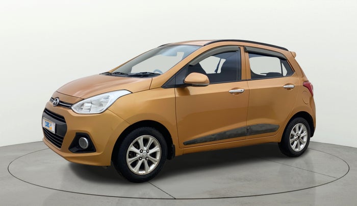 2015 Hyundai Grand i10 ASTA AT 1.2 KAPPA VTVT, Petrol, Automatic, 74,441 km, Left Front Diagonal