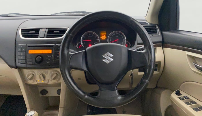 2014 Maruti Swift Dzire VXI, Petrol, Manual, 34,319 km, Steering Wheel Close Up