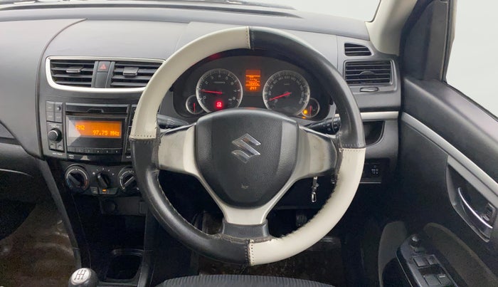 2015 Maruti Swift VXI, Petrol, Manual, 73,384 km, Steering Wheel Close Up