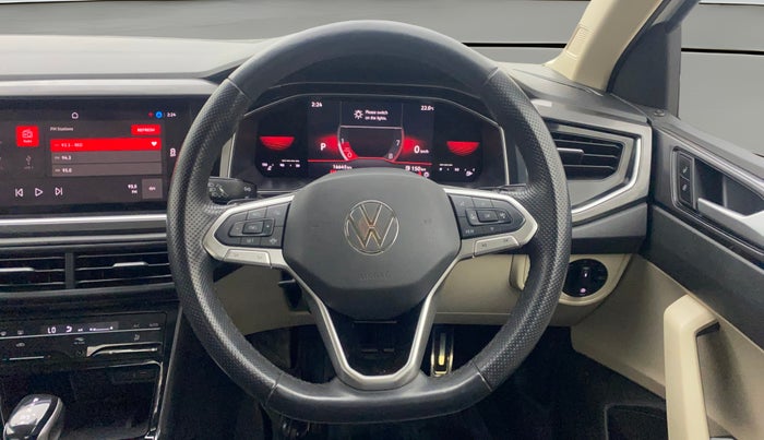 2022 Volkswagen VIRTUS GT PLUS TSI 1.5 EVO DSG, Petrol, Automatic, 16,677 km, Steering Wheel Close Up
