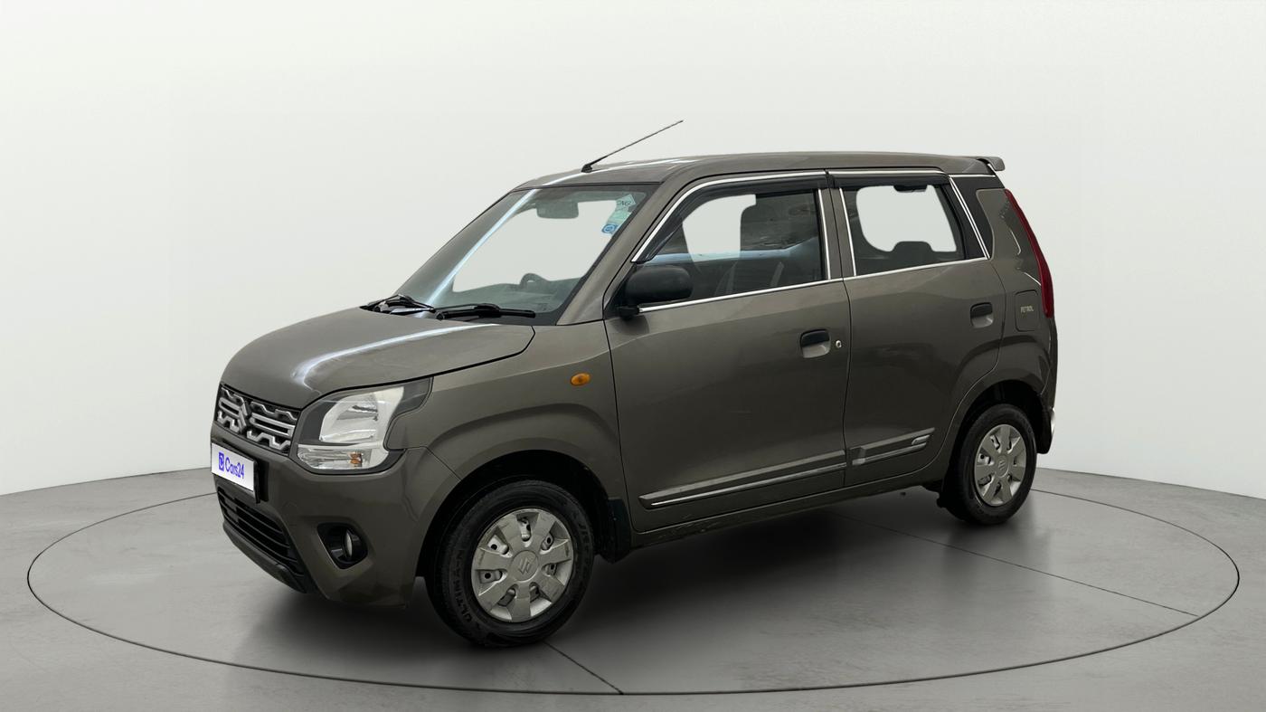 2021 Maruti New Wagon-R LXI CNG (O) 1.0, CNG, Manual, 47,599 km, Left Front Diagonal