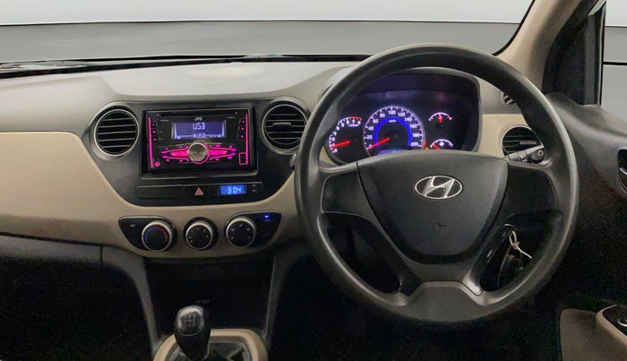 2015 Hyundai Grand i10 MAGNA 1.2 KAPPA VTVT, CNG, Manual, 67,025 km, Steering Wheel Close Up
