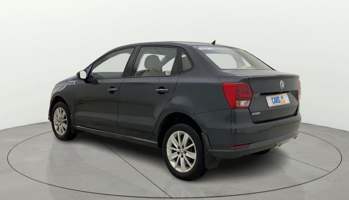 2017 Volkswagen Ameo HIGHLINE1.2L, Petrol, Manual, 1,30,371 km, Left Back Diagonal