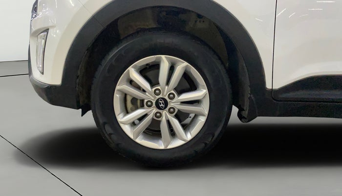 2018 Hyundai Creta SX PLUS 1.6 PETROL, Petrol, Manual, 35,728 km, Left Front Wheel