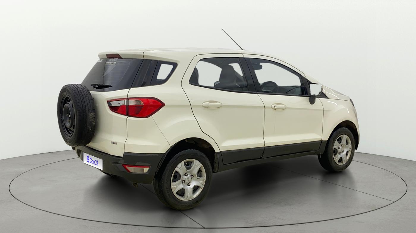 2014 Ford Ecosport TREND 1.5L DIESEL, Diesel, Manual, 1,24,004 km, Right Back Diagonal