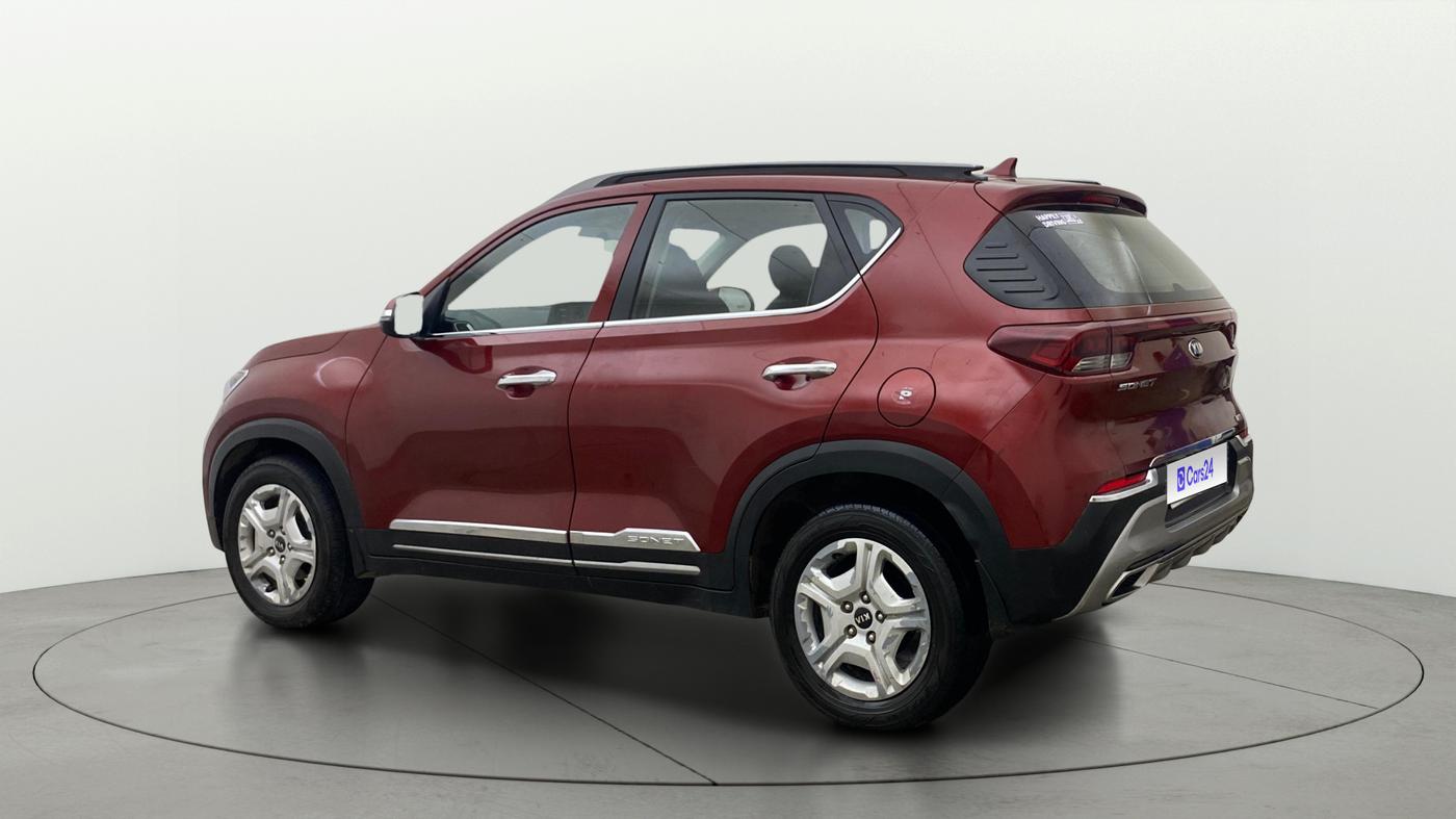 2020 KIA SONET HTX 1.0 IMT, Petrol, Manual, 1,18,575 km, Left Back Diagonal
