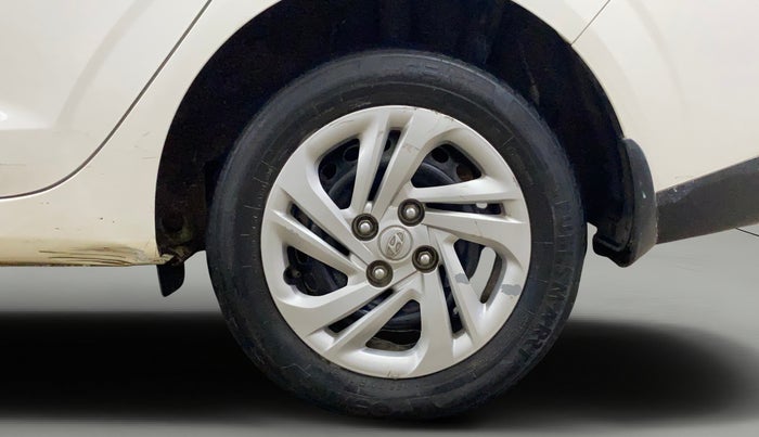 2020 Hyundai AURA S 1.2 CNG, CNG, Manual, 56,589 km, Left Rear Wheel