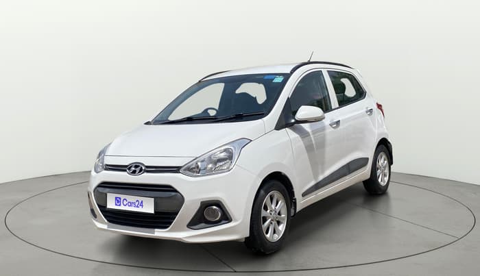 2015 Hyundai Grand i10 ASTA AT 1.2 KAPPA VTVT, Petrol, Automatic, 78,121 km, Left Front Diagonal