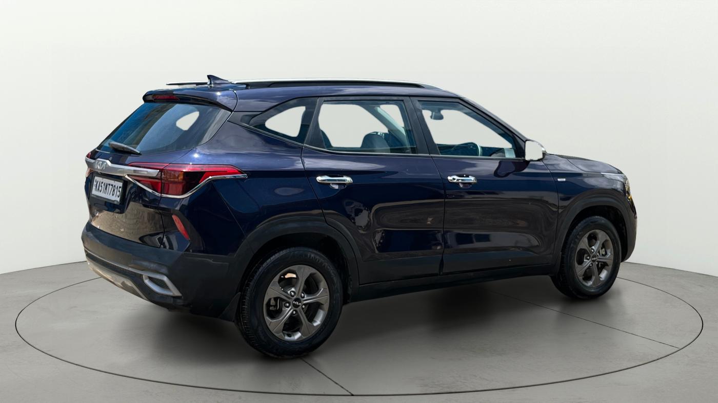 2023 KIA SELTOS HTK PLUS 1.5 IMT, Petrol, Manual, 43,995 km, Right Back Diagonal