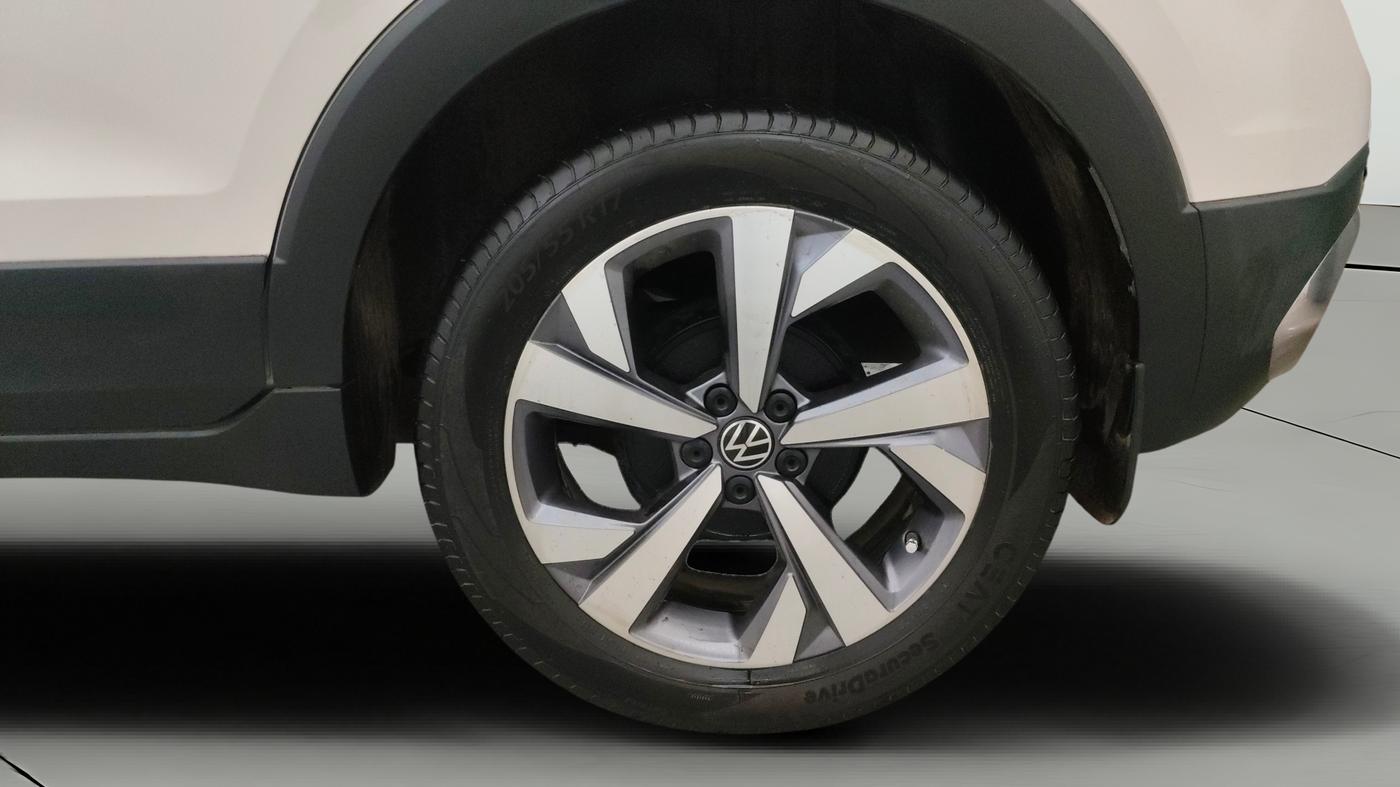 2023 Volkswagen TAIGUN  Topline 1.0 TSI AT (Electric Seats), Petrol, Automatic, 28,799 km, Left Rear Wheel
