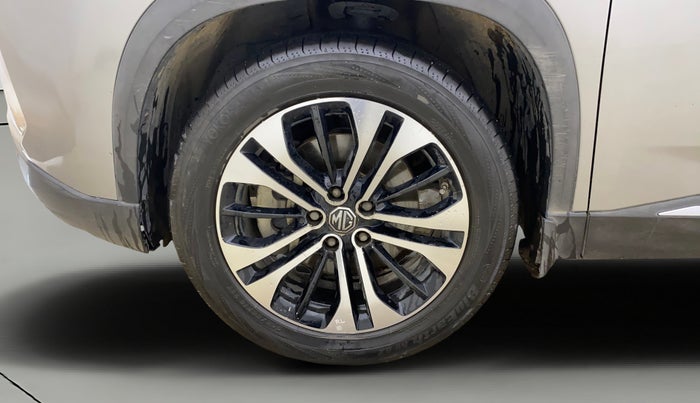 2021 MG HECTOR SHARP 1.5 PETROL CVT, Petrol, Automatic, 1,00,401 km, Left Front Wheel