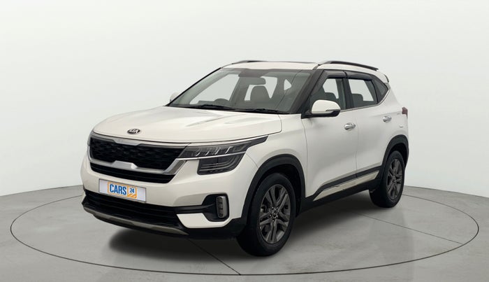 2020 KIA SELTOS HTX PLUS AT1.5 DIESEL, Diesel, Automatic, 77,967 km, Left Front Diagonal