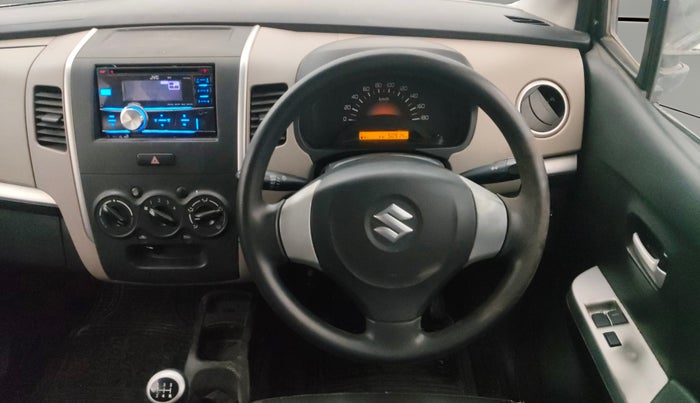2013 Maruti Wagon R 1.0 LXI, Petrol, Manual, 37,495 km, Steering Wheel Close Up