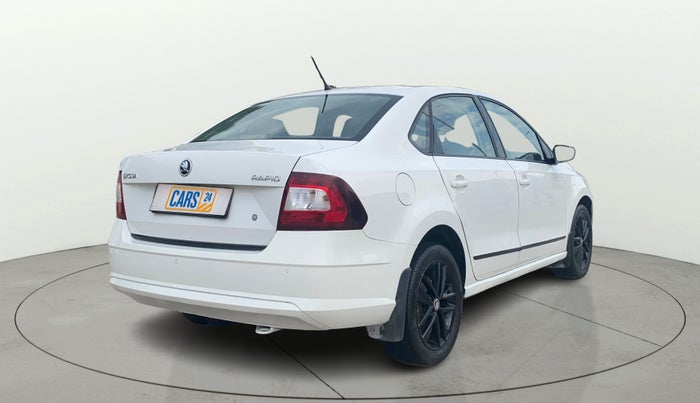 2021 Skoda Rapid 1.0 AMBITION TSI MT, Petrol, Manual, 39,688 km, Right Back Diagonal