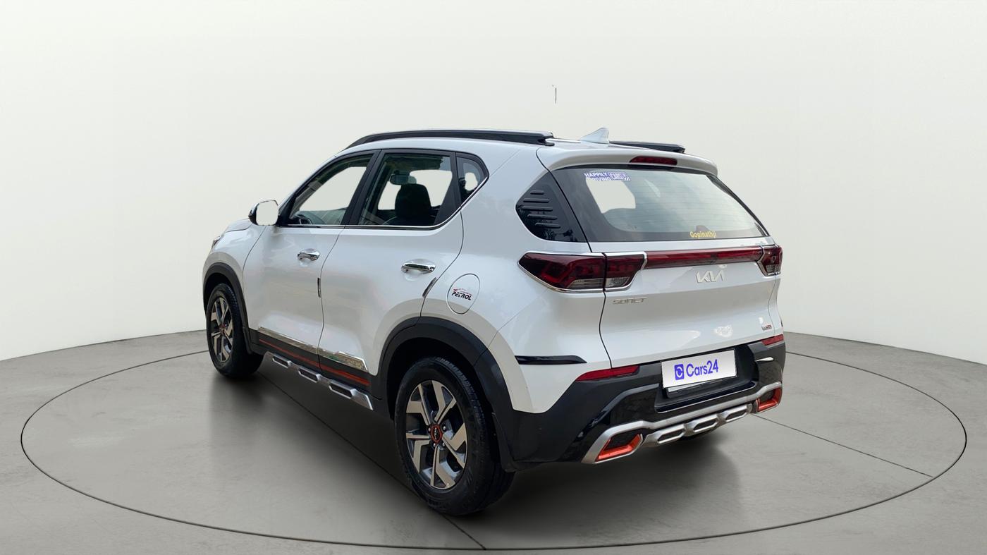 2022 KIA SONET HTX ANNIVERSARY EDITION 1.0 IMT, Petrol, Manual, 14,868 km, Left Back Diagonal