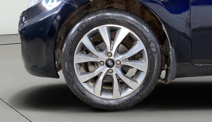 2014 Hyundai Verna FLUIDIC 1.4 VTVT CX, Petrol, Manual, 60,889 km, Left Front Wheel