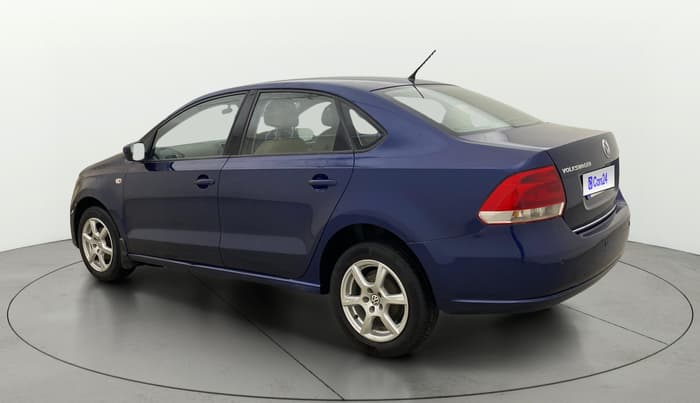 2013 Volkswagen Vento HIGHLINE PETROL AT, Petrol, Automatic, 74,967 km, Left Back Diagonal